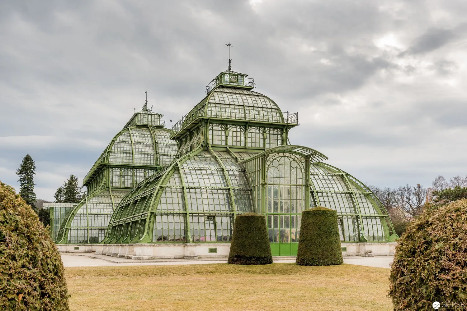 Palmenhaus Schönbrunn Wien im Februar 2017